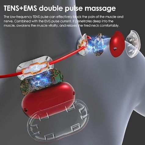 Mini Necklace Neck Massager